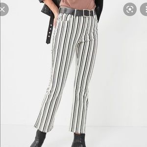 Urban Outfitters High-Rise Cropped Kick Flare Jean